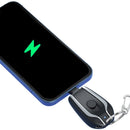 Mini Keychain Power Bank | Ultra-Compact 1500mAh | Emergency Charger for Phones & Gadgets