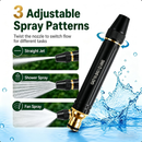 Metal High-Pressure Adjustable Nozzle Water Spray Gun | Heavy-Duty Brass Hose Sprayer for Cleaning & Watering