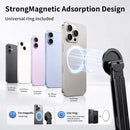 3-in-1 Magnetic Foldable Stand |Model K001 | Aluminum Alloy Phone laptop & Tablet Holder | 8-Level Adjustable Height | 360° Rotating Base | Portable Travel Stand